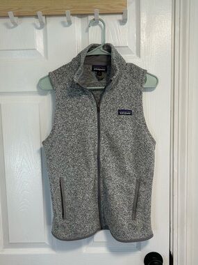 Patagonia Gray Heather Zip-Up Fleece Jacket